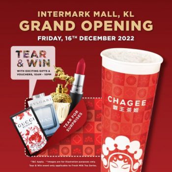 CHAGEE-Express-Opening-Promotion-at-Intermark-Mall-350x350 - Beverages Food , Restaurant & Pub Kuala Lumpur Promotions & Freebies Selangor 