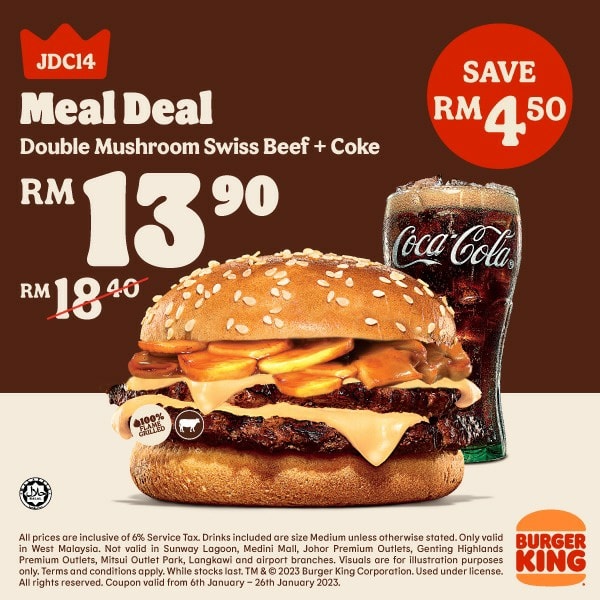 18 Jan 2023 Onward: Burger King Meal Deal - EverydayOnSales.com