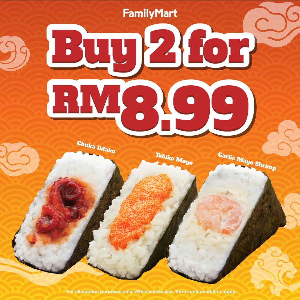 22 Feb-21 Mar 2023: FamilyMart Onigiri Promo - EverydayOnSales.com