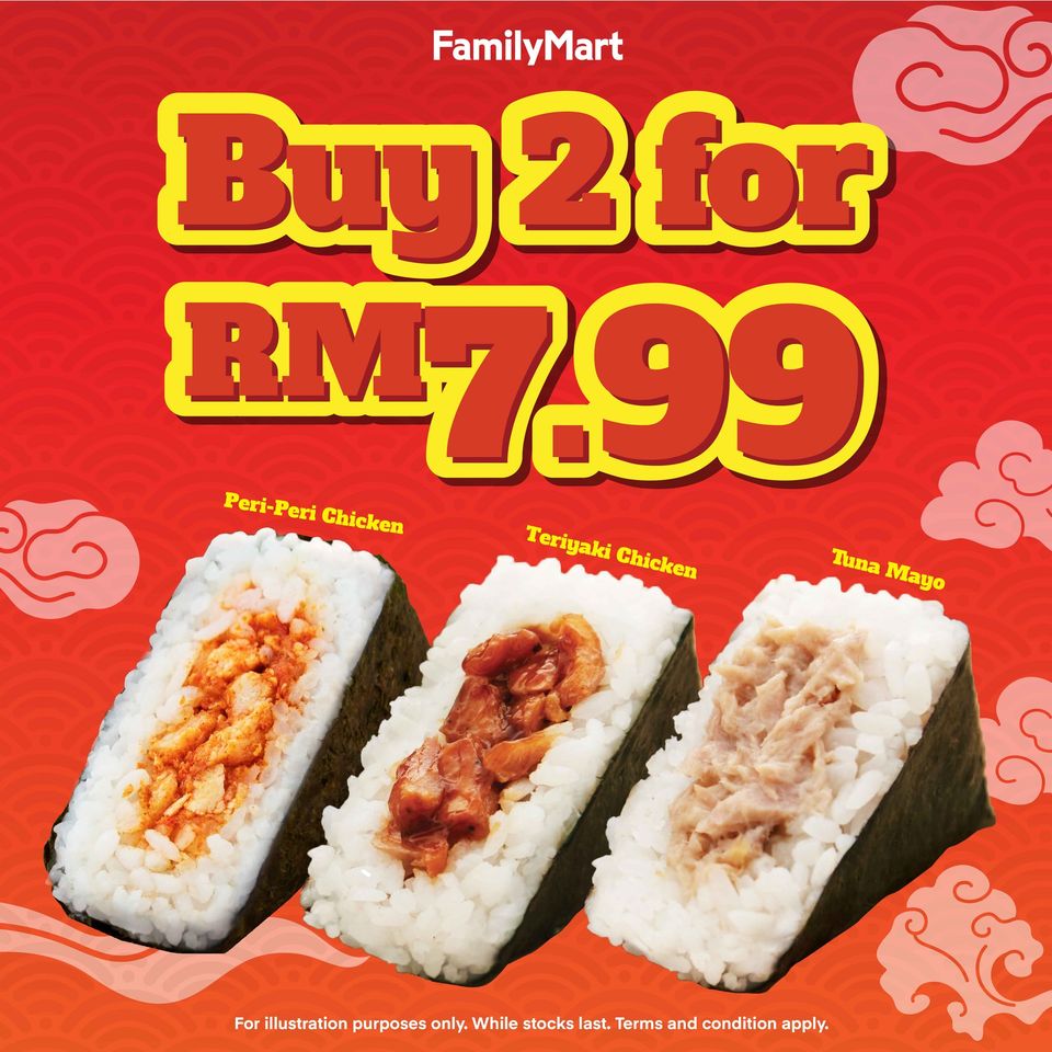 22 Feb-21 Mar 2023: FamilyMart Onigiri Promo - EverydayOnSales.com