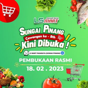 LS-Mart-Pasaraya-Opening-Promotions-at-Georgetown-Sungai-Pinang-350x350 - Penang Promotions & Freebies Supermarket & Hypermarket 