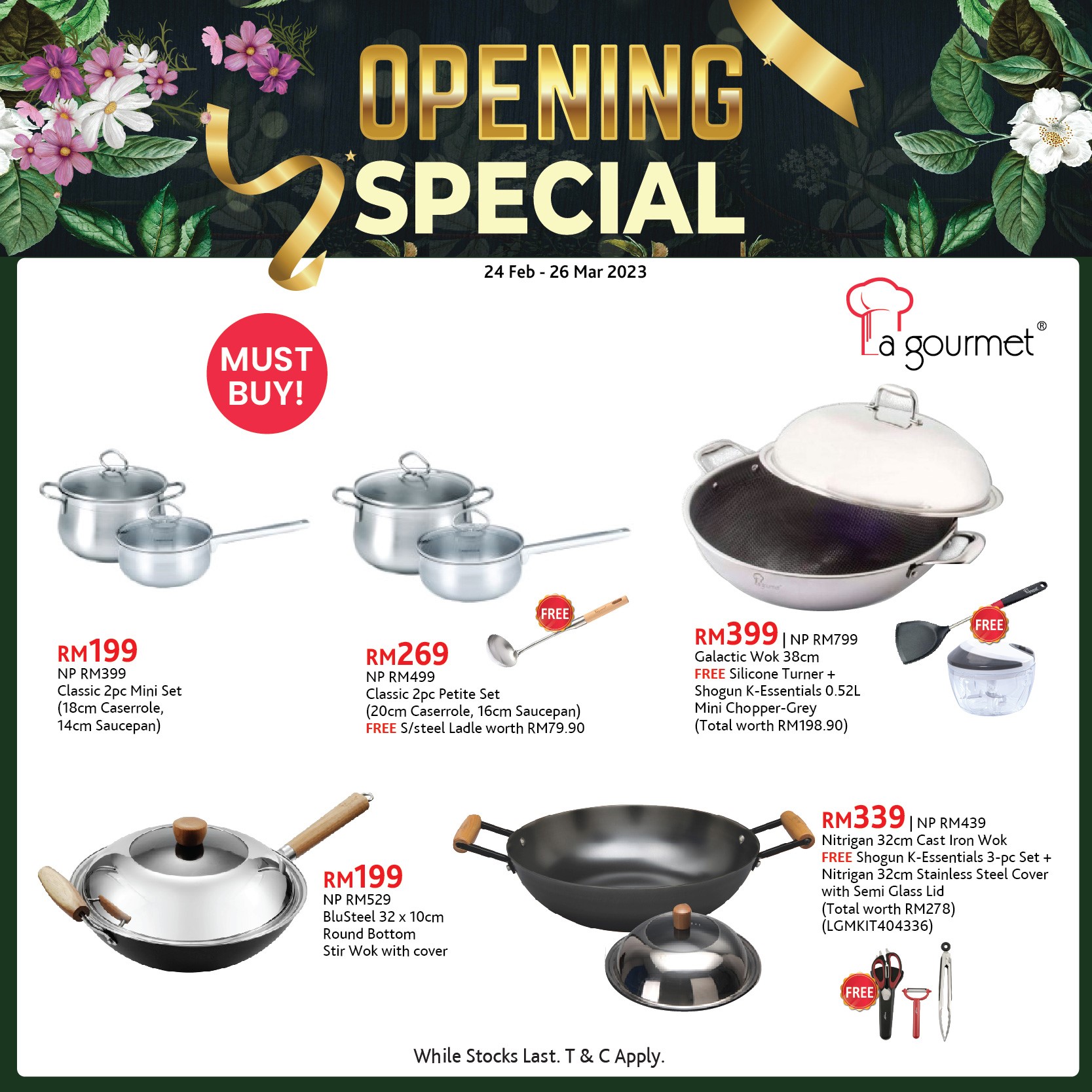 La Gourmet Opening Special At Pearl Point Shopping Mall 4 