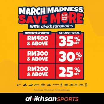 Al-Ikhsan-Sports-March-Madness-Sale-350x350 - Apparels Fashion Accessories Fashion Lifestyle & Department Store Footwear Johor Kedah Kelantan Kuala Lumpur Malaysia Sales Melaka Negeri Sembilan Pahang Penang Perak Perlis Putrajaya Sabah Sarawak Selangor Sportswear Terengganu 