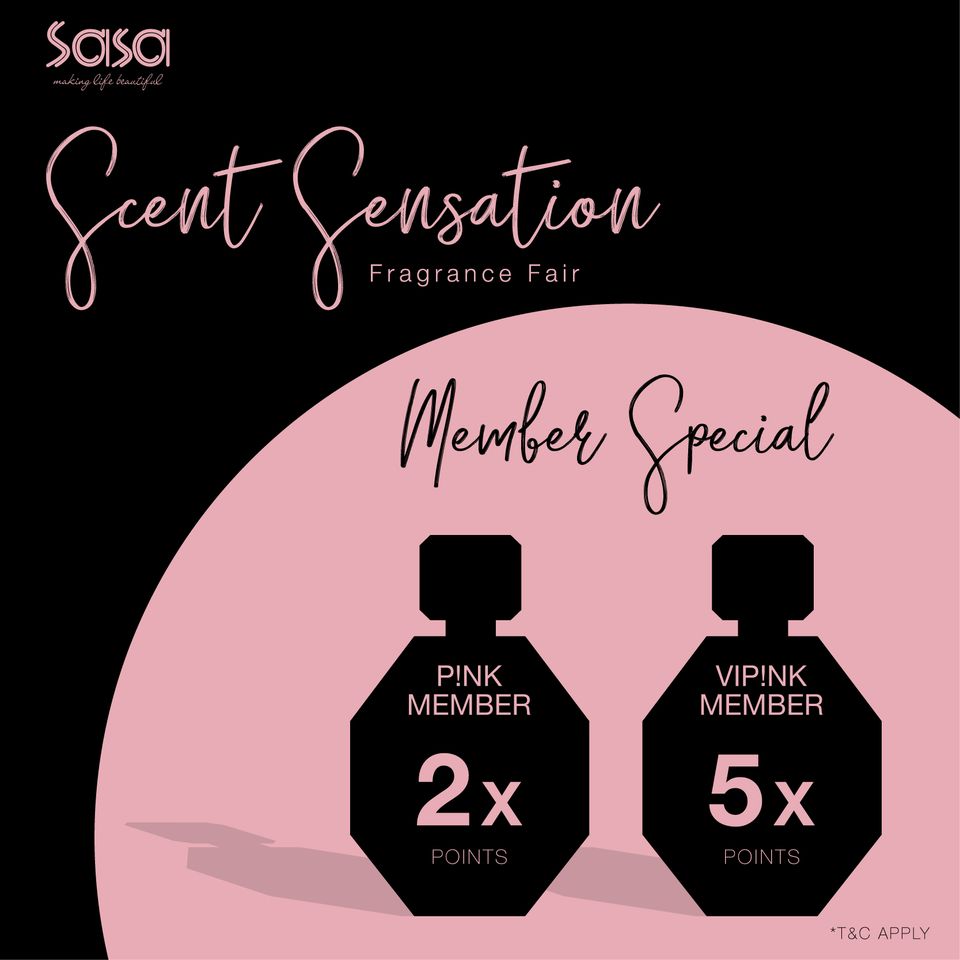 7-13 Mar 2023: SaSa Scent Sensation Fragrance Fair - EverydayOnSales.com