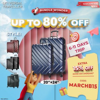 Universal-Traveller-Marchvelous-Deal-4-350x350 - Johor Kedah Kelantan Kuala Lumpur Luggage Melaka Negeri Sembilan Online Store Pahang Penang Perak Perlis Putrajaya Sabah Sarawak Selangor Sports,Leisure & Travel Terengganu Warehouse Sale & Clearance in Malaysia 