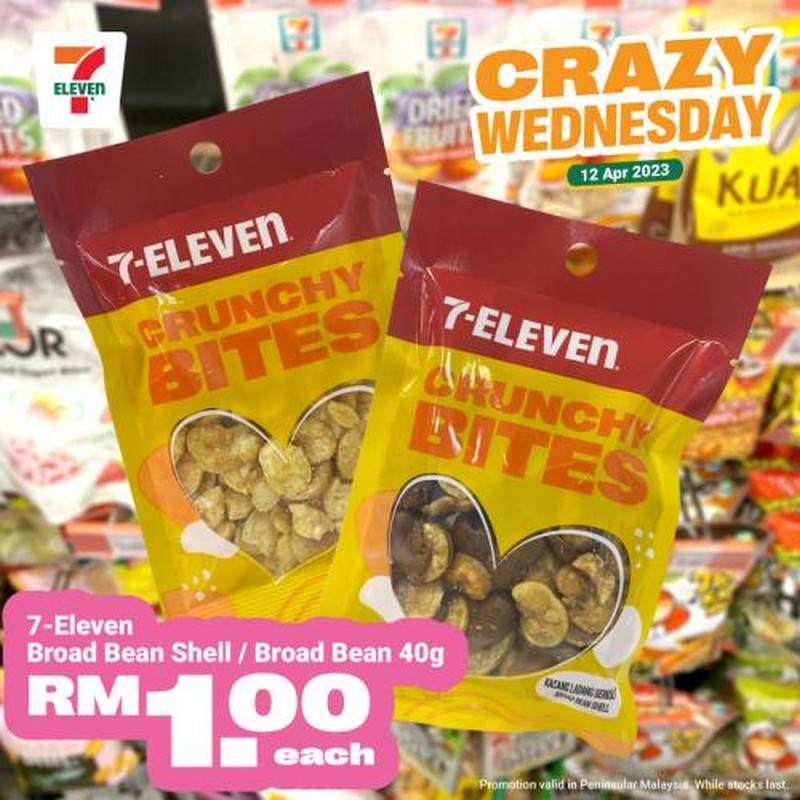 12 Apr 2023: 7 Eleven Crazy Wednesday Promotion - EverydayOnSales.com