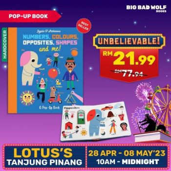 Big-Bad-Wolf-Books-Sale-at-Lotuss-Tanjung-Pinang-8-350x350 - Books & Magazines Malaysia Sales Penang Stationery 