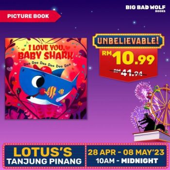 Big-Bad-Wolf-Books-Sale-at-Lotuss-Tanjung-Pinang-9-350x350 - Books & Magazines Malaysia Sales Penang Stationery 