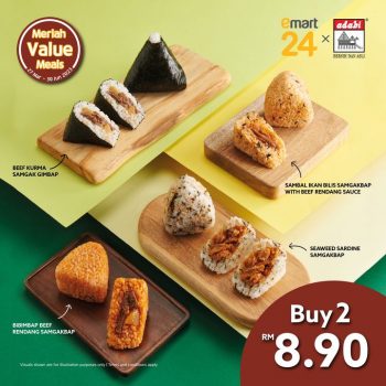 14 Apr 2023 Onward: Emart24 Adabi Daebak Dish Promotion ...