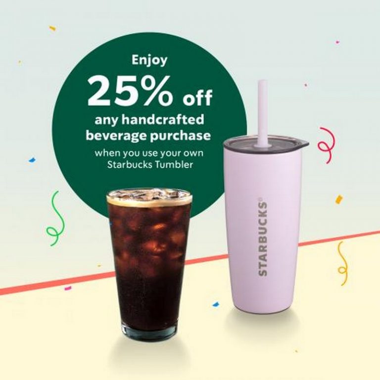 25 Apr 2023: Starbucks 25th Anniversary Promotion - EverydayOnSales.com