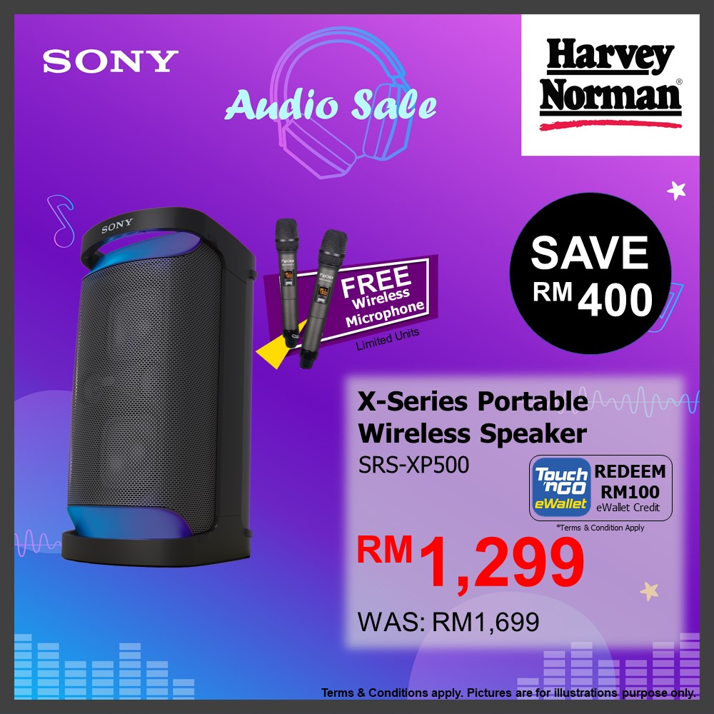 Now till 9 May 2023 Harvey Norman Audio Sale EverydayOnSales