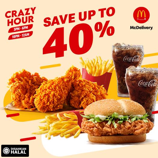 15 May 2023 Onward: McDonald’s Crazy Hour Promo - EverydayOnSales.com