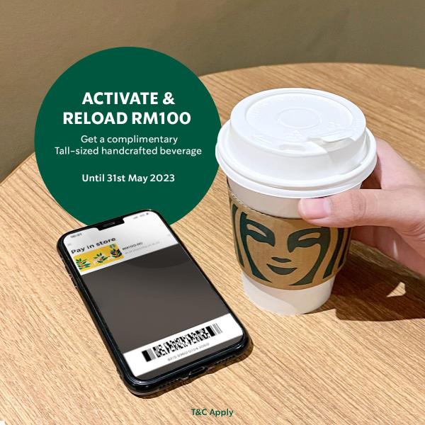 Now Till 31 May 2023 Starbucks Rewards Member Free Tall Sized Beverage