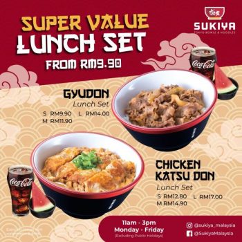 11 May 2023 Onward: Sukiya Super Value Lunch Set Promotion ...