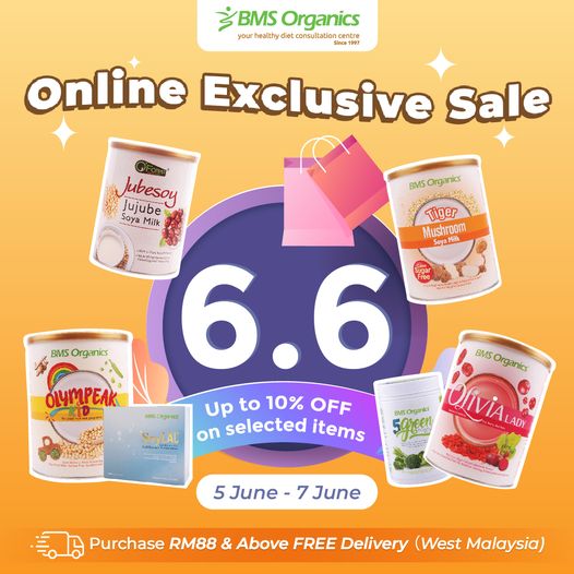 5-7 Jun 2023: BMS Organics Online Exclusive Sale - EverydayOnSales.com