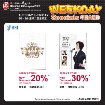 BookFest-Weekday-Specials-at-KLCC-11-350x350 - Books & Magazines Kuala Lumpur Promotions & Freebies Selangor Stationery 
