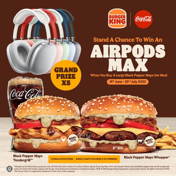 19 Jun23 Jul 2023 Burger King Special Contest