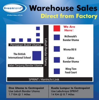 Dreamland-Warehouse-Sale-1-350x353 - Beddings Home & Garden & Tools Mattress Selangor Warehouse Sale & Clearance in Malaysia 