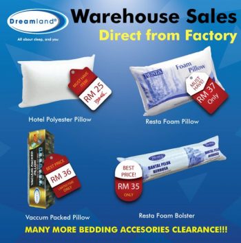 Dreamland-Warehouse-Sale-3-350x354 - Beddings Home & Garden & Tools Mattress Selangor Warehouse Sale & Clearance in Malaysia 