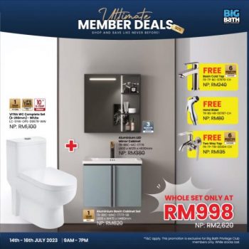 Big-Bath-Members-Day-Sale-2-350x350 - Home & Garden & Tools Johor Kuala Lumpur Malaysia Sales Penang Perak Sabah Sanitary & Bathroom Sarawak Selangor 