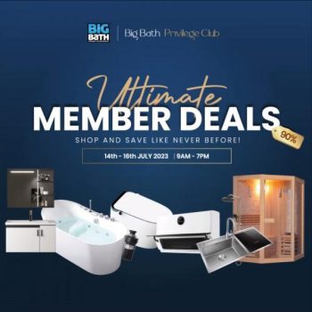 Big-Bath-Members-Day-Sale-350x350 - Home & Garden & Tools Johor Kuala Lumpur Malaysia Sales Penang Perak Sabah Sanitary & Bathroom Sarawak Selangor 