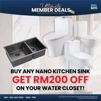 Big-Bath-Members-Day-Sale-4-350x350 - Home & Garden & Tools Johor Kuala Lumpur Malaysia Sales Penang Perak Sabah Sanitary & Bathroom Sarawak Selangor 