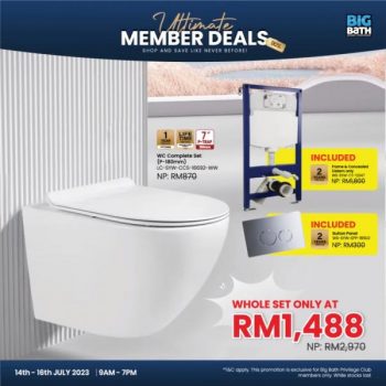 Big-Bath-Members-Day-Sale-7-350x350 - Home & Garden & Tools Johor Kuala Lumpur Malaysia Sales Penang Perak Sabah Sanitary & Bathroom Sarawak Selangor 