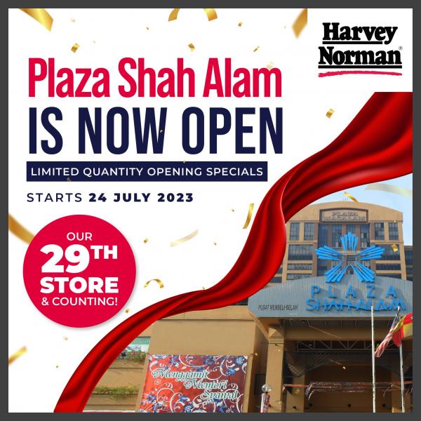 24 Jul 2023 Harvey Norman Opening Promotion At Plaza Shah Alam   Harvey Norman Opening Promotion At Plaza Shah Alam 