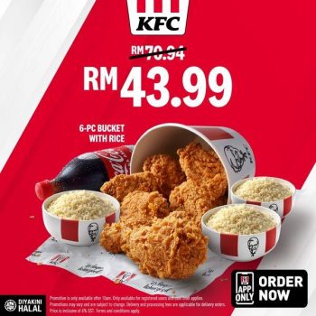 KFC-Jimat-App-Clusive-Promotion-1-350x350 - Beverages Food , Restaurant & Pub Johor Kedah Kelantan Kuala Lumpur Melaka Negeri Sembilan Pahang Penang Perak Perlis Promotions & Freebies Putrajaya Sabah Sarawak Selangor Terengganu 