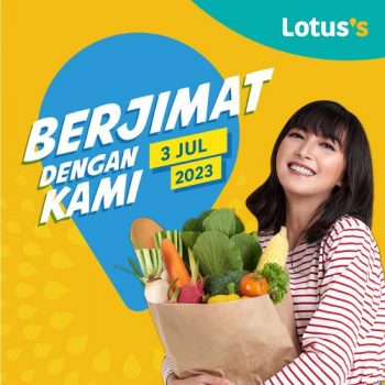 Lotuss-Berjimat-Dengan-Kami-Promotion-350x350 - Johor Kedah Kelantan Kuala Lumpur Melaka Negeri Sembilan Pahang Penang Perak Perlis Promotions & Freebies Putrajaya Sabah Sarawak Selangor Supermarket & Hypermarket Terengganu 