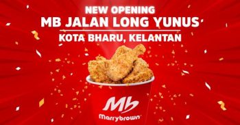 Marrybrown-Opening-Promotion-at-Jalan-Long-Yunus-Kota-Bharu-Kelantan-350x183 - Beverages Food , Restaurant & Pub Kelantan Promotions & Freebies 