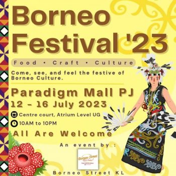 Paradigm-Mall-PJ-Borneo-Festival-2023-350x350 - Events & Fairs Others Selangor 