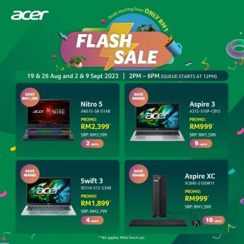 Acer-Flash-Sale-Deals-3-350x350 - Computer Accessories Electronics & Computers IT Gadgets Accessories Johor Kedah Kelantan Kuala Lumpur Laptop Melaka Negeri Sembilan Pahang Penang Perak Perlis Promotions & Freebies Putrajaya Sabah Sarawak Selangor Terengganu 