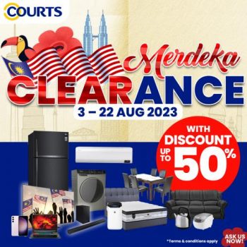 COURTS-Merdeka-Clearance-Sale-350x350 - Electronics & Computers Furniture Home & Garden & Tools Home Appliances Home Decor Johor Kedah Kelantan Kitchen Appliances Kuala Lumpur Melaka Negeri Sembilan Pahang Penang Perak Perlis Putrajaya Sabah Sarawak Selangor Terengganu Warehouse Sale & Clearance in Malaysia 