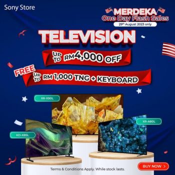 Sony-Merdeka-One-Day-Flash-Sale-2-350x350 - Audio System & Visual System Computer Accessories Electronics & Computers IT Gadgets Accessories Johor Kedah Kelantan Kuala Lumpur Malaysia Sales Melaka Negeri Sembilan Online Store Pahang Penang Perak Perlis Putrajaya Sabah Sarawak Selangor Terengganu 