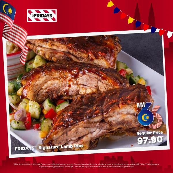 31 Aug-3 Sep 2023: TGI Fridays Merdeka Promotion - EverydayOnSales.com