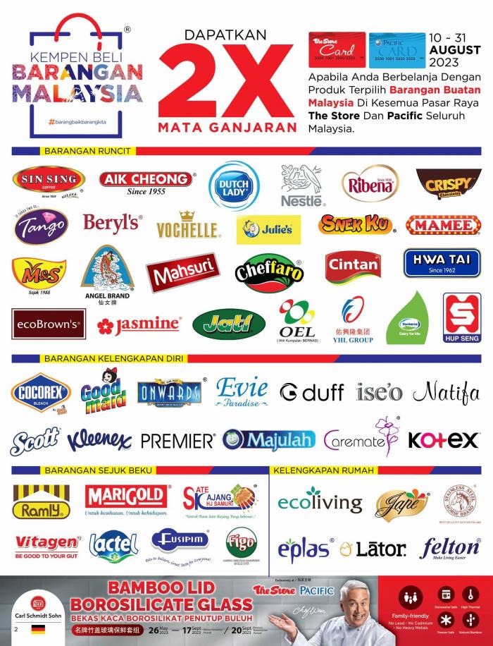 10-31 Aug 2023: The Store Buy Malaysia Products Promotion Catalogue ...