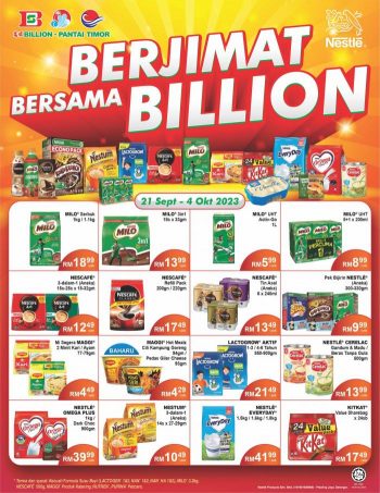 BILLION-Pantai-Timor-Nestle-Promotion-350x453 - Johor Kedah Kelantan Kuala Lumpur Melaka Negeri Sembilan Pahang Penang Perak Perlis Promotions & Freebies Putrajaya Sabah Sarawak Selangor Supermarket & Hypermarket Terengganu 