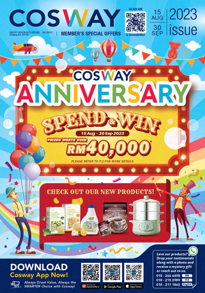 Cosway Malaysia Member Special Offers 25 July 24 August 2019 My PDF