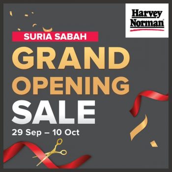 Harvey-Norman-Grand-Opening-Sale-at-Suria-Sabah-350x350 - Electronics & Computers Furniture Home & Garden & Tools Home Appliances Home Decor IT Gadgets Accessories Kitchen Appliances Malaysia Sales Sabah 