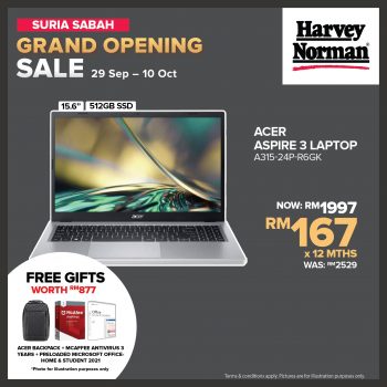 Harvey-Norman-Grand-Opening-Sale-at-Suria-Sabah-4-350x350 - Electronics & Computers Furniture Home & Garden & Tools Home Appliances Home Decor IT Gadgets Accessories Kitchen Appliances Malaysia Sales Sabah 
