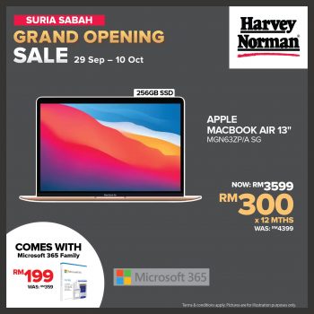 Harvey-Norman-Grand-Opening-Sale-at-Suria-Sabah-6-350x350 - Electronics & Computers Furniture Home & Garden & Tools Home Appliances Home Decor IT Gadgets Accessories Kitchen Appliances Malaysia Sales Sabah 