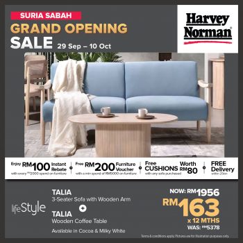 Harvey-Norman-Grand-Opening-Sale-at-Suria-Sabah-8-350x350 - Electronics & Computers Furniture Home & Garden & Tools Home Appliances Home Decor IT Gadgets Accessories Kitchen Appliances Malaysia Sales Sabah 