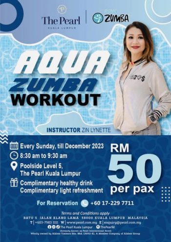 Aqua-Zumba-Workout-at-The-Pearl-Kuala-Lumpur-350x494 - Events & Fairs Kuala Lumpur Others Selangor 