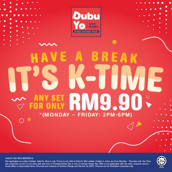 4 Oct 2023 Onward DubuYo K Time Promotion EverydayOnSales