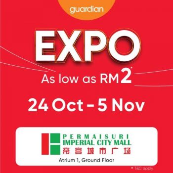 Guardian-Expo-Sale-at-Permaisuri-Imperial-City-Mall-350x350 - Beauty & Health Health Supplements Malaysia Sales Personal Care Sarawak 