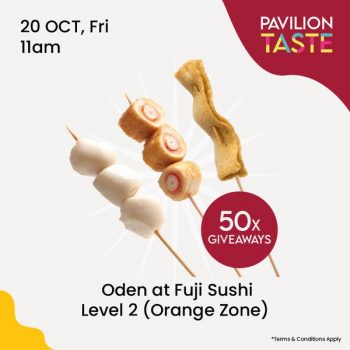 Pavilion-Taste-Weekday-50x-Giveaways-2-350x350 - Beverages Events & Fairs Food , Restaurant & Pub 