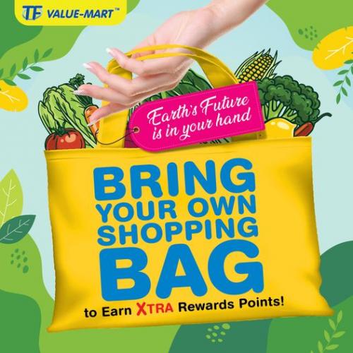 31 Oct 2023 Onward: TF Value-Mart Bring Your Own Shopping Bag Earn ...