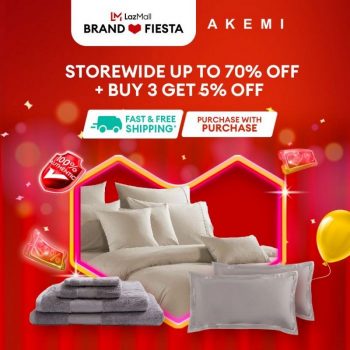 Akemi-Lazada-Brand-Fiesta-Sale-350x350 - Beddings Home & Garden & Tools Johor Kedah Kelantan Kuala Lumpur Malaysia Sales Melaka Negeri Sembilan Online Store Pahang Penang Perak Perlis Putrajaya Sabah Sarawak Selangor Terengganu 