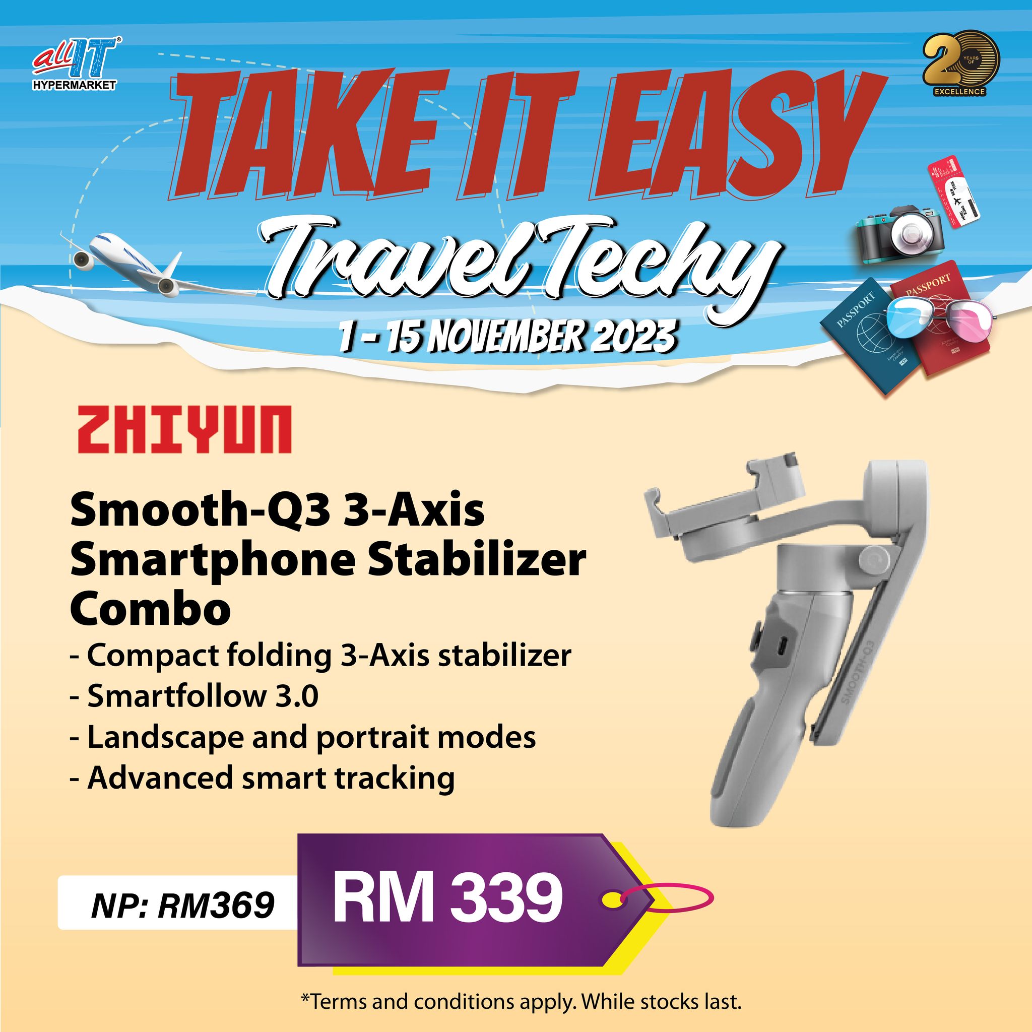 115 Nov 2023 All It Hypermarket Take it easy, Travel Techy Special